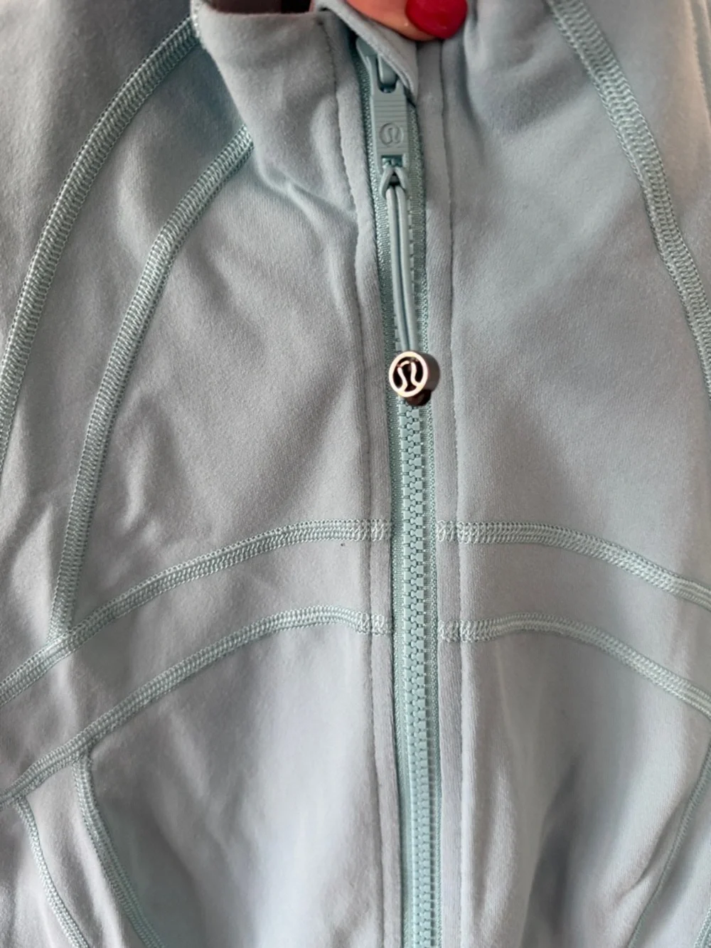 lululemon athletica Sky Blue Full-Zip Define Jacket - Picture 3 of 6